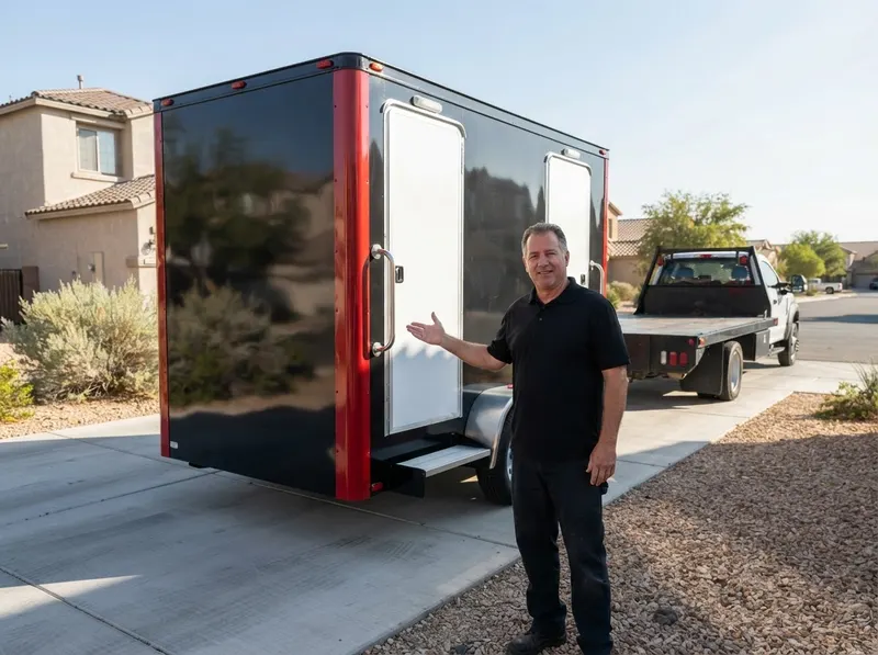 Luxury Restroom Trailers in Henderson, NV